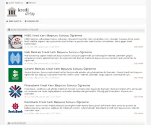 Kredidetay.com(Tam Bir Webmaster Forumu) Screenshot