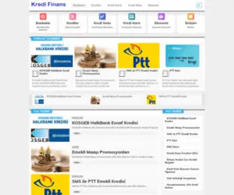 Kredifinanstr.com(Kredi Finans) Screenshot