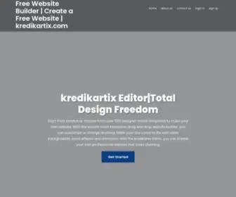 Kredikartix.com(Free Website Builder) Screenshot