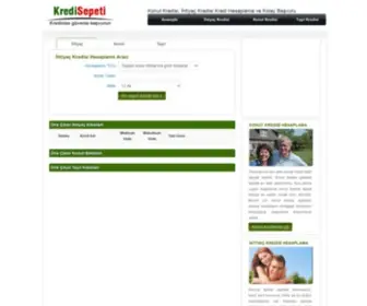 Kredisepeti.com(Taşıt kredisi) Screenshot