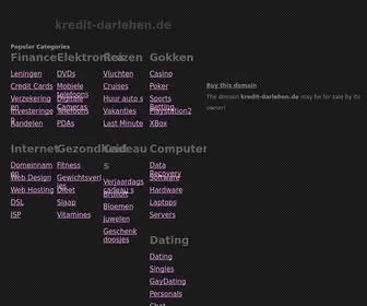 Kredit-Darlehen.de(Kredit) Screenshot