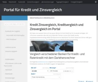 Kredit-Portal.eu(Kreditvergleich Zinsvergleich) Screenshot