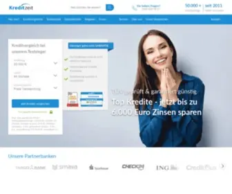 Kredit-Zeit.de(Testberichte zu allen Banken plus 62 Banken im Vergleich) Screenshot