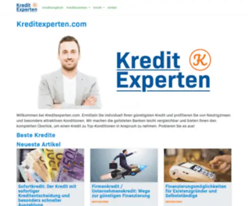 Kreditexperten.com(Kredit Guide) Screenshot