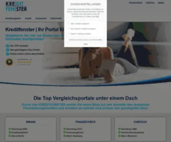 Kreditfenster.de(KREDITFENSTER) Screenshot