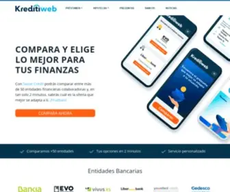 Kreditiweb.com(Tu portal Financiero) Screenshot