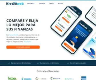 Kreditiweb.mx(Tu portal Financiero) Screenshot
