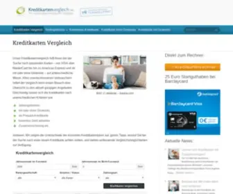 Kreditkartenvergleich.net(Kostenlos besten Angebote vergleichen) Screenshot