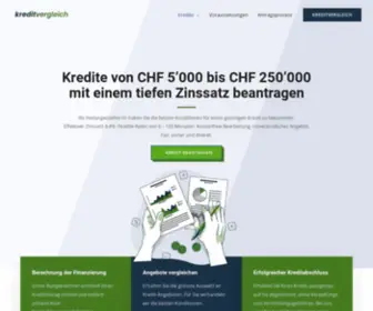 Kreditvergleich-Beantragen.ch(Kredit ab 4) Screenshot