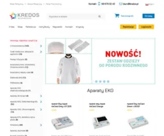 Kredos.pl(Sklep medyczny Tel) Screenshot