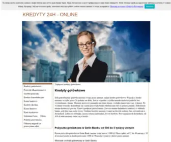 Kredyty24H-Online.org(Kredyty 24h) Screenshot