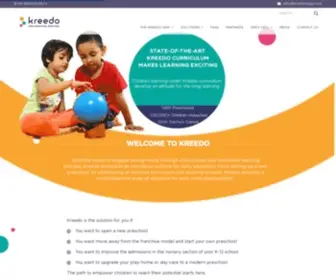 Kreedology.com(Preschool Solution) Screenshot