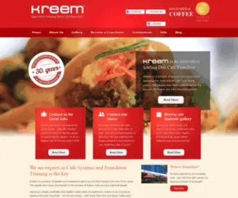 Kreem.co.nz(Kreem Cafe) Screenshot