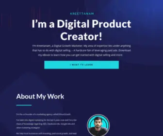 Kreettanam.com(Growth Hacker) Screenshot