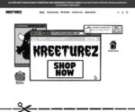Kreeturez.com Screenshot