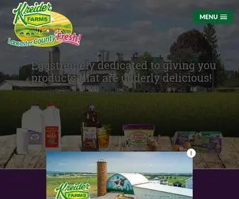 Kreiderfarms.com(Kreider Farms) Screenshot
