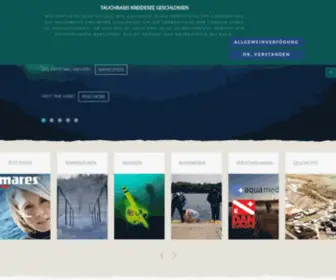 Kreideseetaucher.de(Tauchbasis Kreidesee) Screenshot