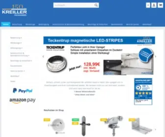 Kreiller.com(Alles für Ihr Haus) Screenshot