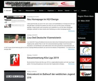 Kreis-Offenbach-Hanau.de(Leichtathletikkreis Offenbach/Hanau) Screenshot