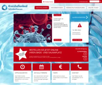 Kreishallenbad.de(Home) Screenshot