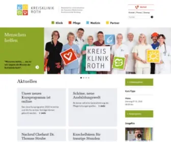 Kreisklinik-Roth.de(Kreisklinik Roth) Screenshot