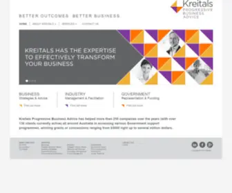 Kreitals.com.au(Progressive Business Advice) Screenshot