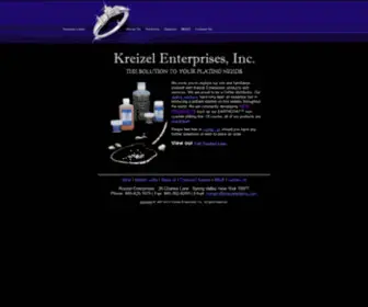 Kreizelplating.com(Kreizel Enterprises) Screenshot