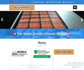 Krelus.ch(Plastic Welding and Process Heat) Screenshot