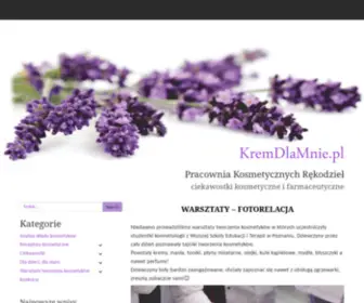 Kremdlamnie.pl(Krem Dla Mnie) Screenshot