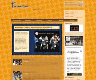 Kremienok.sk(Detský folklórny súbor) Screenshot