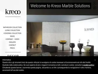 Kreoo.com(Arredamenti in marmo e complementi) Screenshot