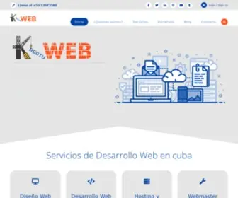 Kreotuweb.com(Desarrollo Web en Cuba) Screenshot