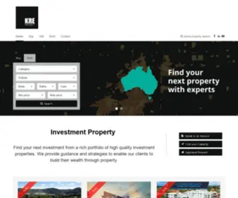 Kreproperty.com(KRE Property) Screenshot