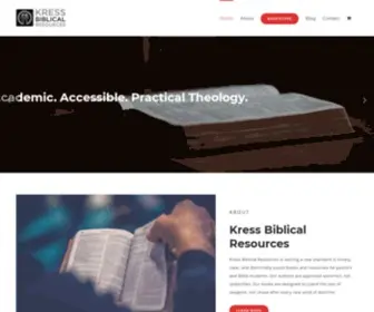 Kressbiblical.com(Kress Biblical) Screenshot