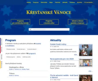 Krestanskevanoce.cz(Křesťanské) Screenshot