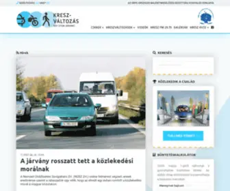 Kreszvaltozas.hu(Módosult a kresz) Screenshot