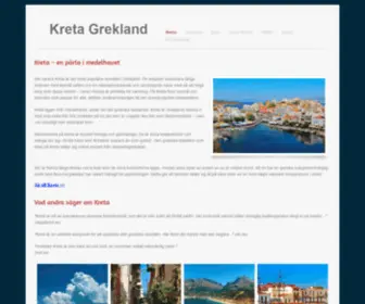 Kreta-Grekland.se(Kreta) Screenshot