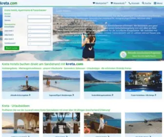 Kreta.com(Kreta Reisen) Screenshot