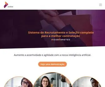 Kretos.cc(Sistema de Recrutamento e Seleção) Screenshot