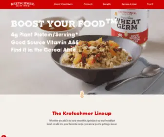 Kretschmer.com(Boost Your Food) Screenshot