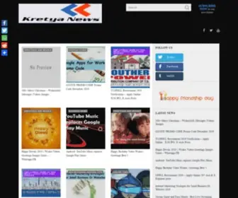 Kretyanews.com(Employment news of this week by Kretyanews) Screenshot