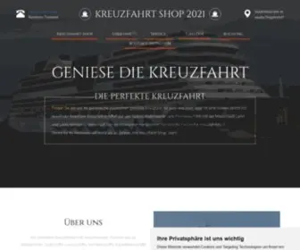 KreuzFahrt-Shop.com(Kreuzfahrt Shop 2021 und 2022) Screenshot