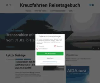 KreuzFahrten-Reisetagebuch.de(KreuzFahrten Reisetagebuch) Screenshot