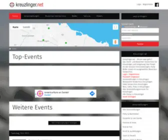 Kreuzlinger.net(Das Veranstaltungs) Screenshot