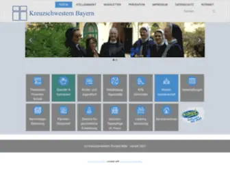 Kreuzschwestern.de(ZEntrum für ganzheitliche Entwicklung) Screenshot