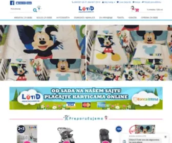 Krevetaczabebe.rs(Krevetac za bebe) Screenshot