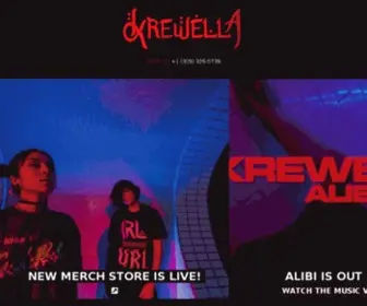 Krewella.net(Krewella) Screenshot