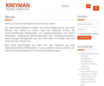 Kreyman.de(Citrix IT) Screenshot