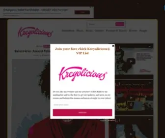 Kreyolicious.com Screenshot