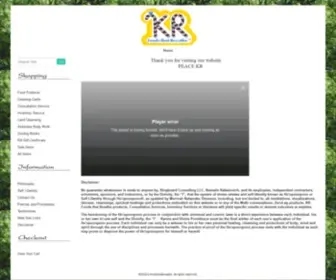 Krfoodsthatbreathe.com(Bingboard Consulting LLC) Screenshot